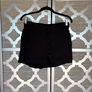 90 Degree By Reflex Black Athletic Shorts